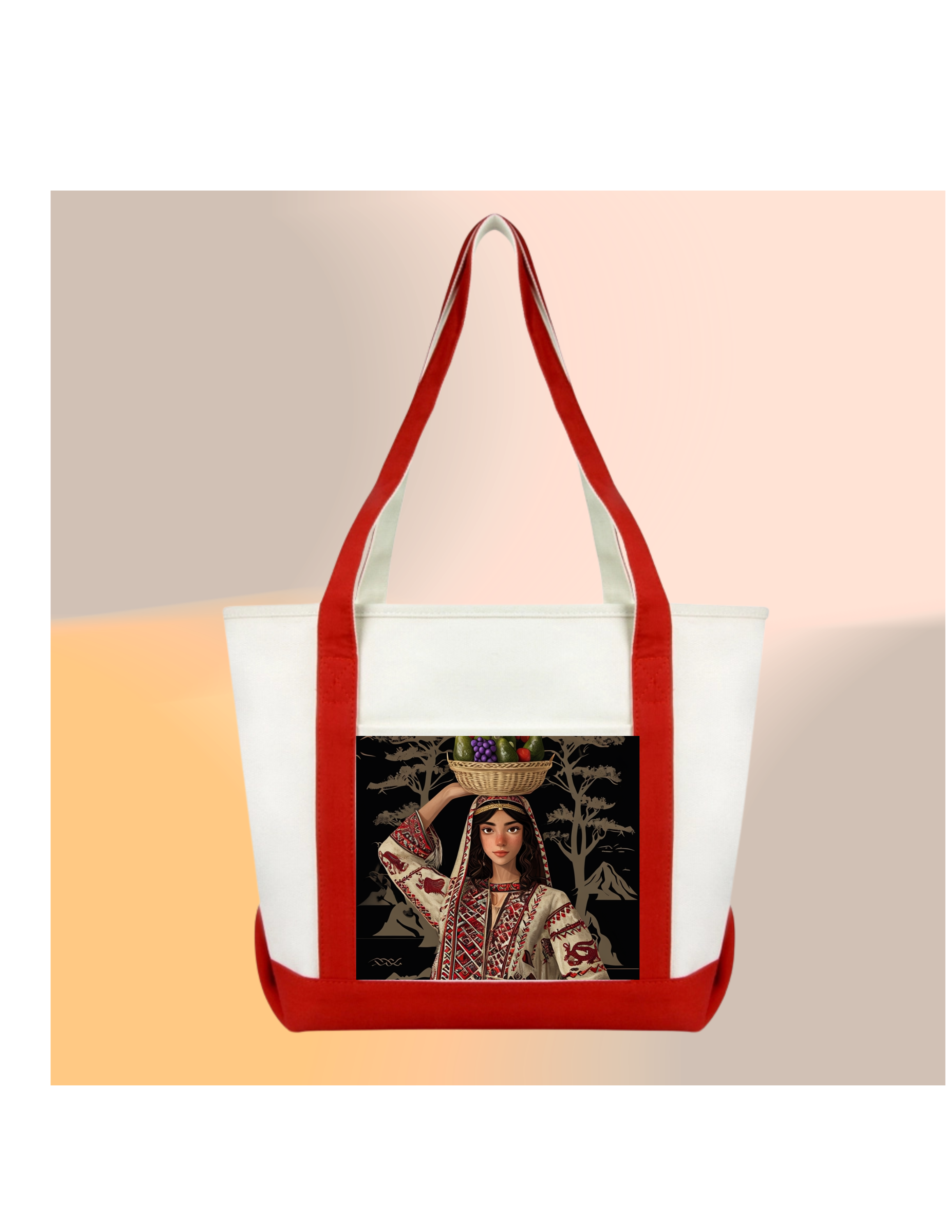 FALAHA FRAMED TOTE BAG